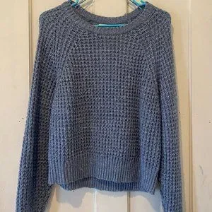Hearts by Pacsun Super Soft Cozy Blue Sweater Size Medium